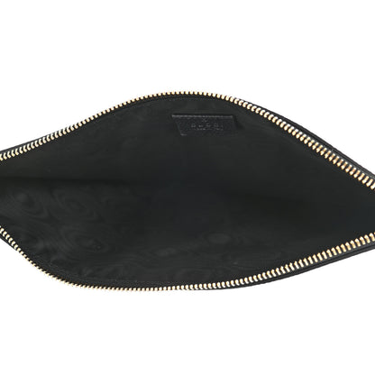 Gucci Grainy Calfskin Zumi Pouch Black 6 of 8