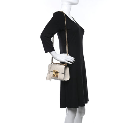 Gucci Guccissima Small Padlock Shoulder Bag White 2 of 13