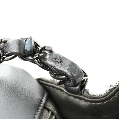 Chanel Sequin Mini Square Flap Silver 14 of 16