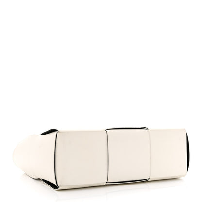 Bottega Veneta Nappa Maxi Intrecciato Medium Arco Tote White Black 5 of 11