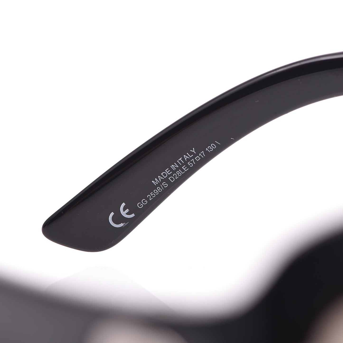 Square Frame GG2598/S Sunglasses Black
