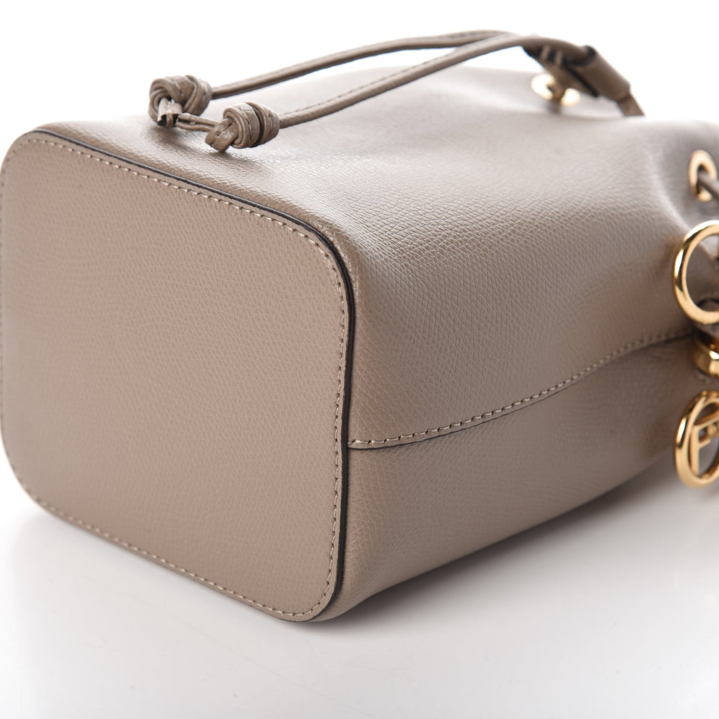 Vitello Cruise F is Fendi Mini Mon Tresor Bucket Bag Tortora