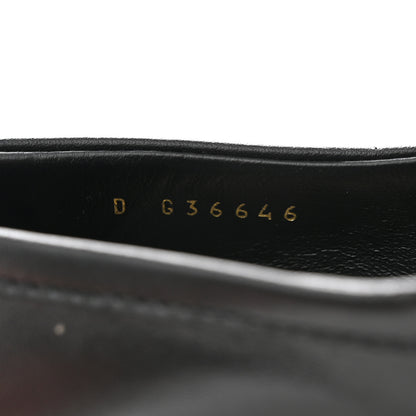 Chanel Lambskin Quilted CC Turnlock Loafers 37 Black 8 of 9