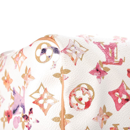 Louis Vuitton Watercolor Aquarelle Speedy 35 White 12 of 17