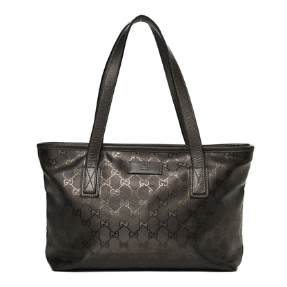 Gucci Imprime Monogram Small Joy Tote Pewter 1 of 12