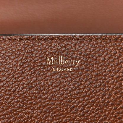 Mulberry Natural Grained Calfskin Small Darley Satchel Oak 6 of 9