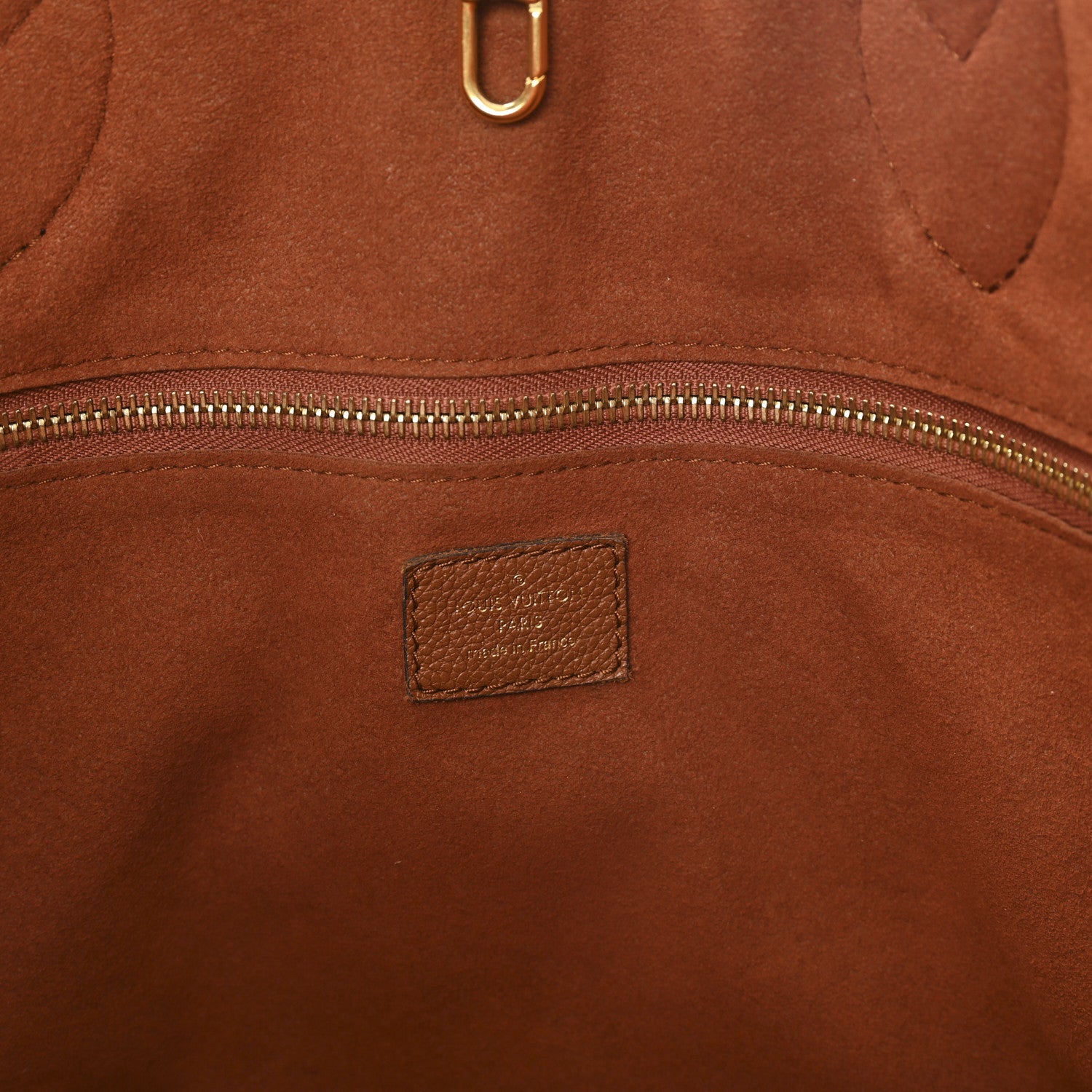 Louis Vuitton Empreinte Monogram Giant Neverfull MM Cognac 7 of 11