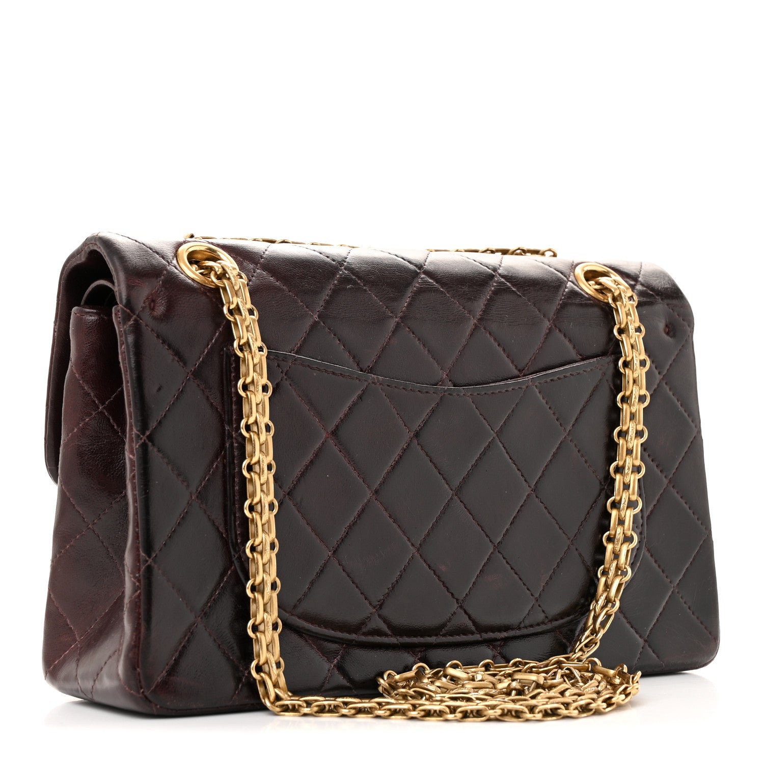 Chanel Lambskin Quilted 2.55 Reissue 225 Flap Brown 3 of 14