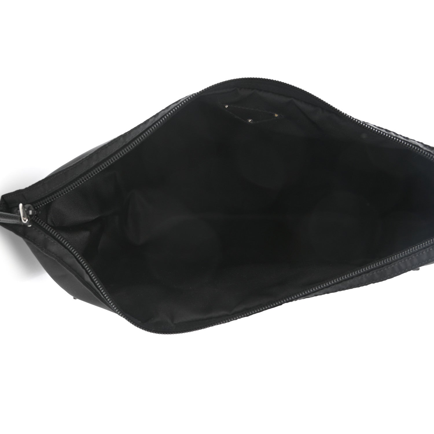Prada Nylon Cosmetic Pouch Black 3 of 8