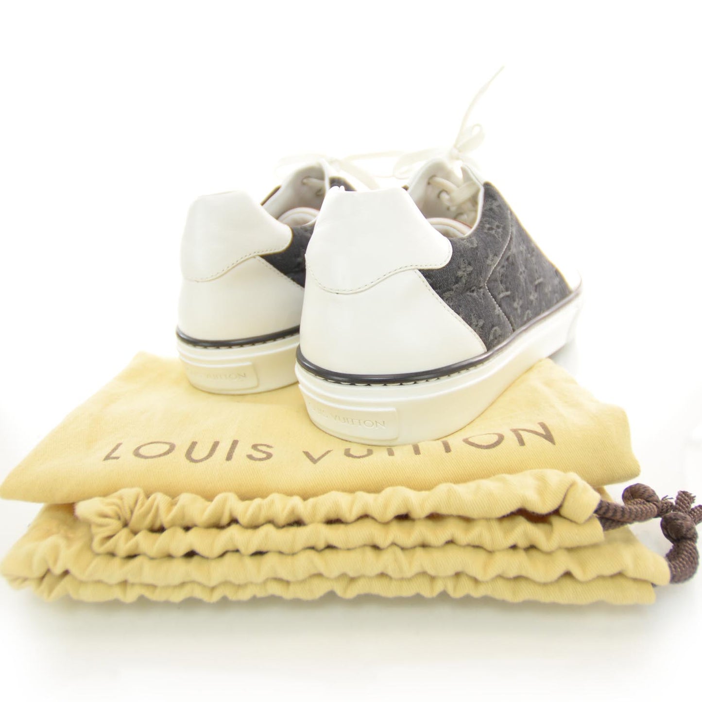 Denim Monogram Skate Low Sneakers 10