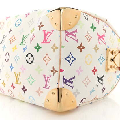 Louis Vuitton Monogram Multicolor Speedy 30 White 10 of 11