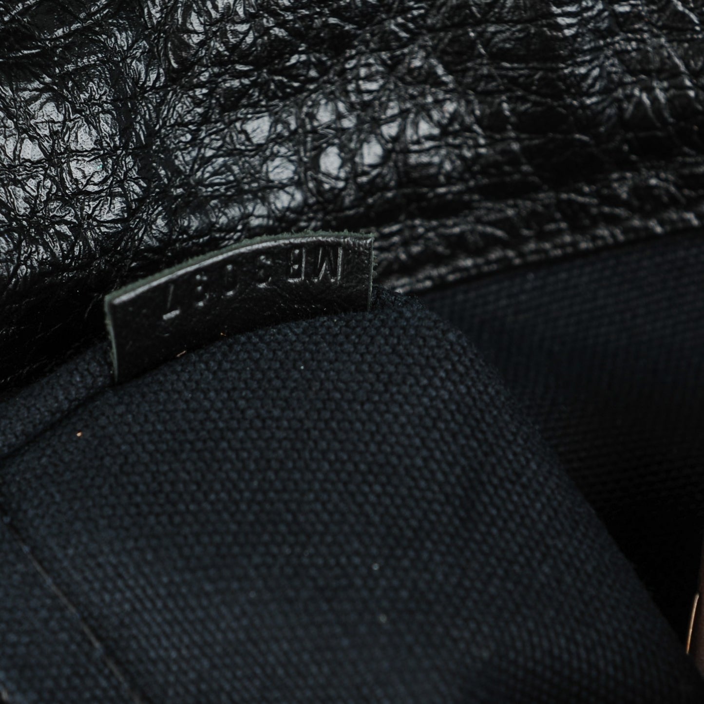 Monogram Motard Pochette Black