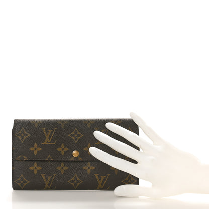 Louis Vuitton Monogram Sarah Wallet 2 of 9