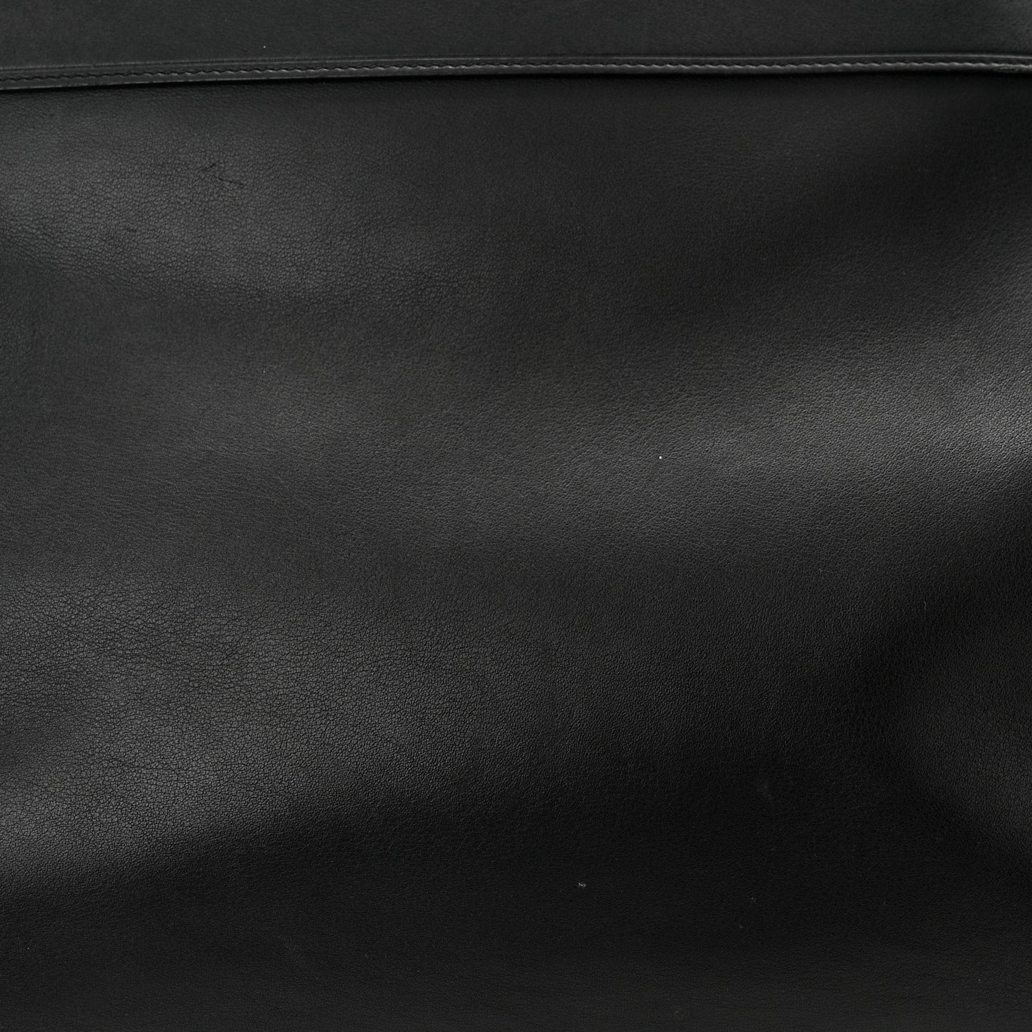 Calfskin Large Manhattan Shopper Tote Black