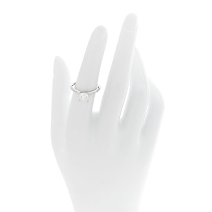 Tiffany Platinum Diamond 1.04ct Princess Solitaire Engagement Ring 52 6 2 of 5