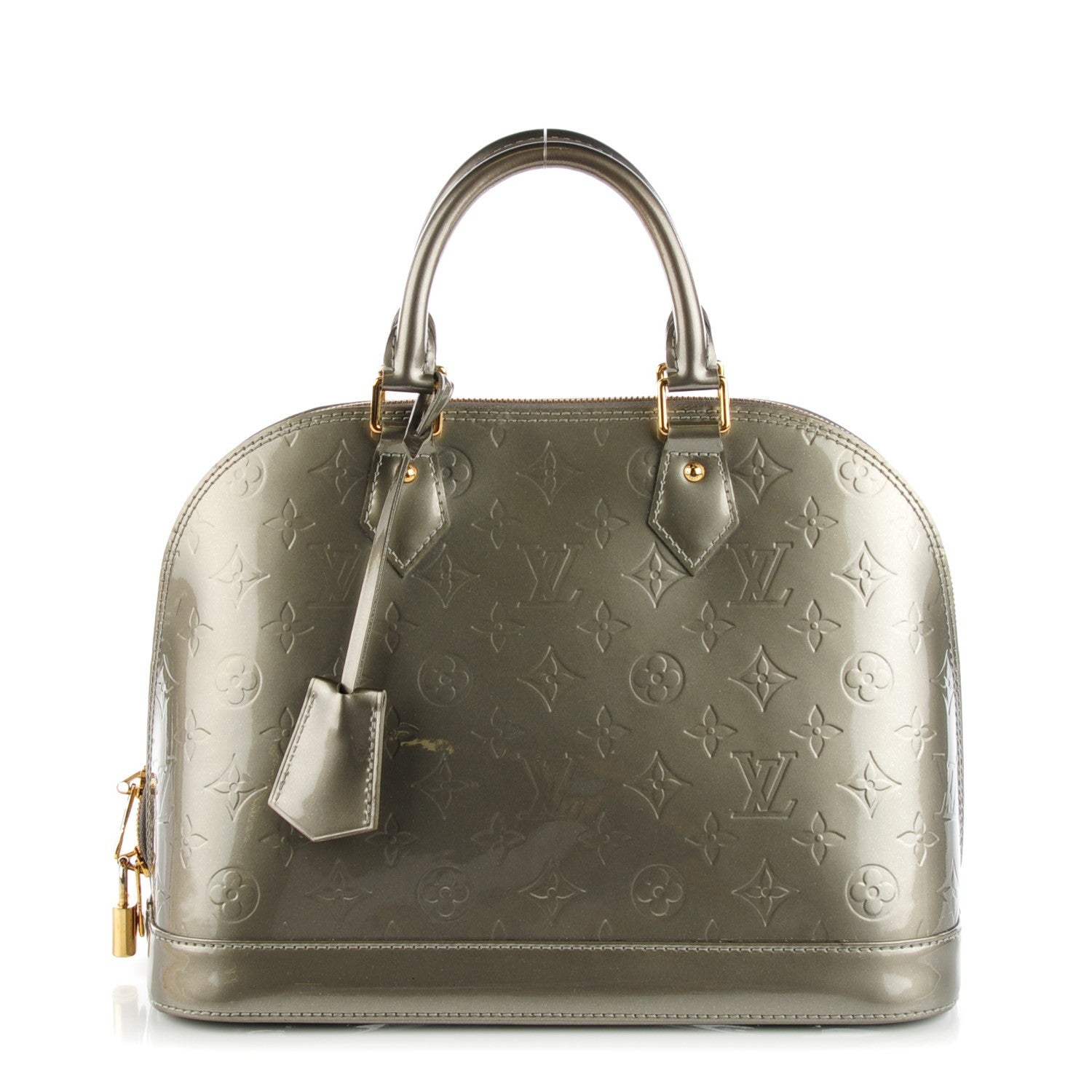 Louis Vuitton Vernis Alma PM Gris Art Deco 1 of 8