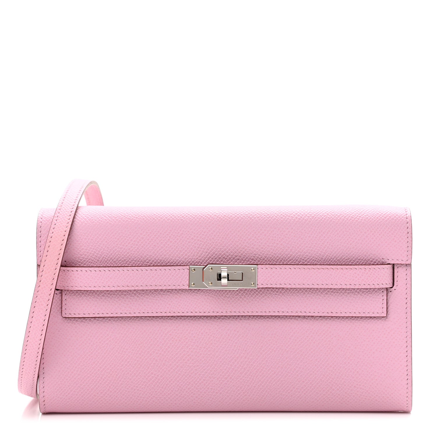 Hermes Epsom Kelly To Go Wallet Mauve Sylvestre 1 of 10