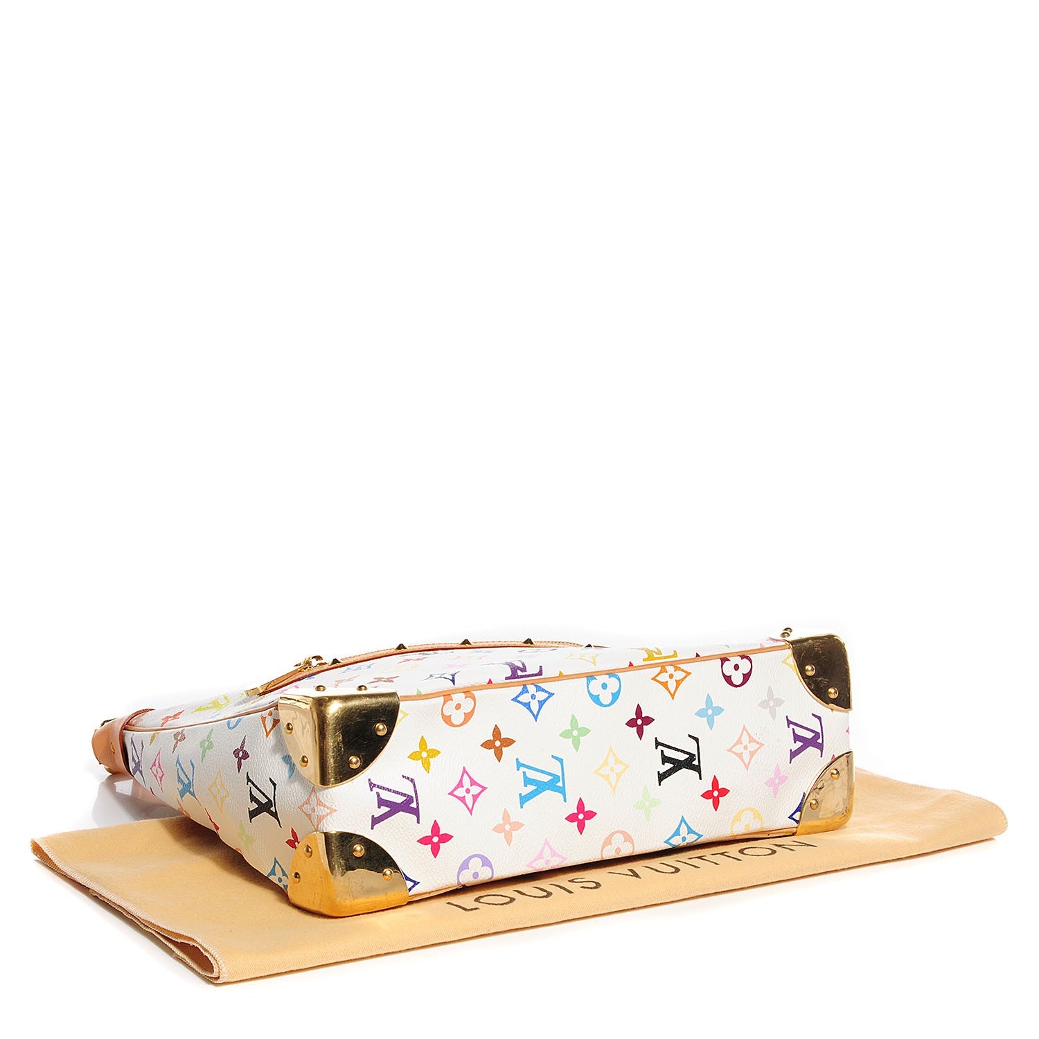 Louis Vuitton Monogram Multicolor Boulogne White 4 of 6