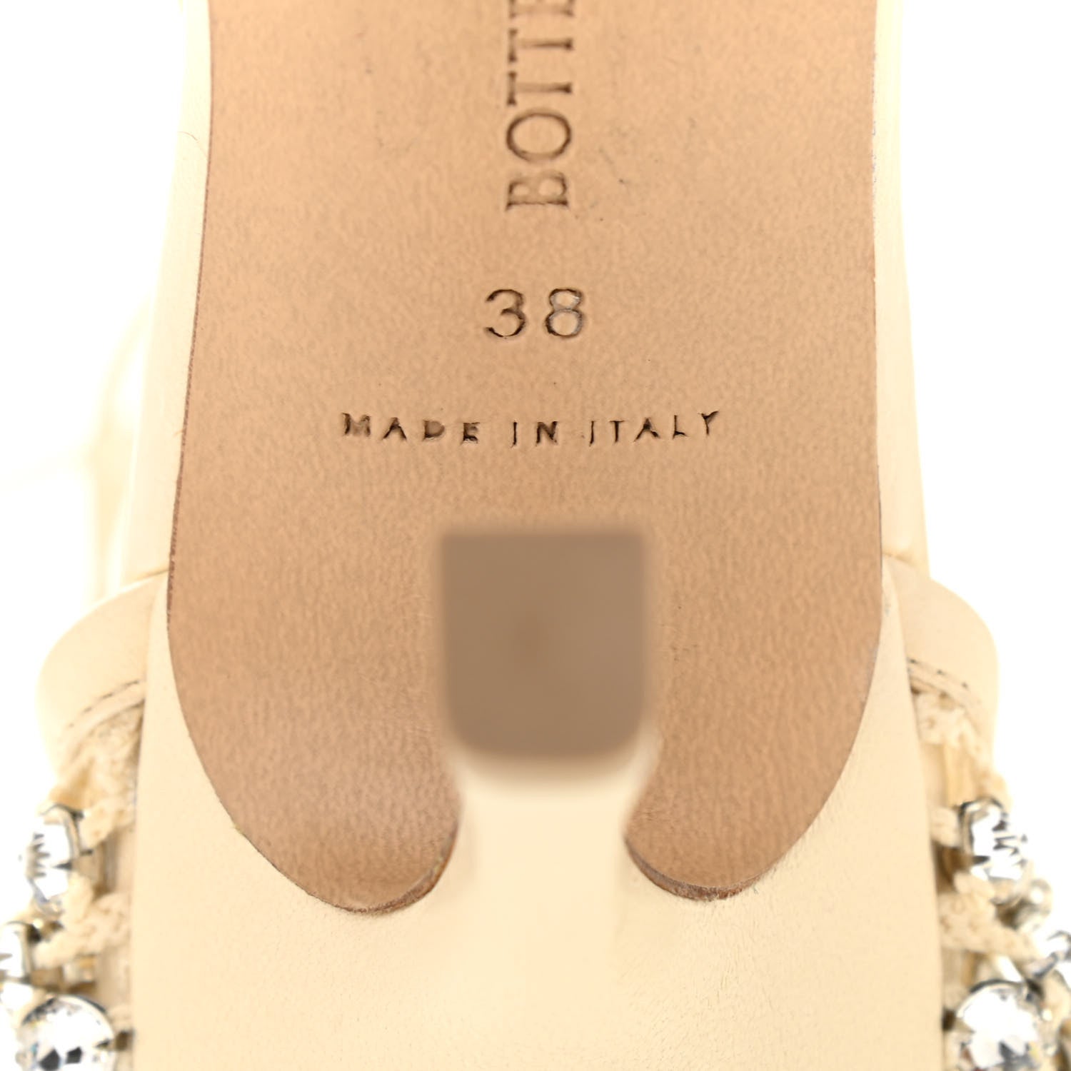 Bottega Veneta Mesh Nappa Crystal Embellished Sparkle Stretch Ankle Tie Sandals 38 Toile 7 of 9