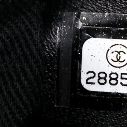 Chanel Caviar Chevron Quilted Small Coco Handle Flap Dark Grey 6 of 10