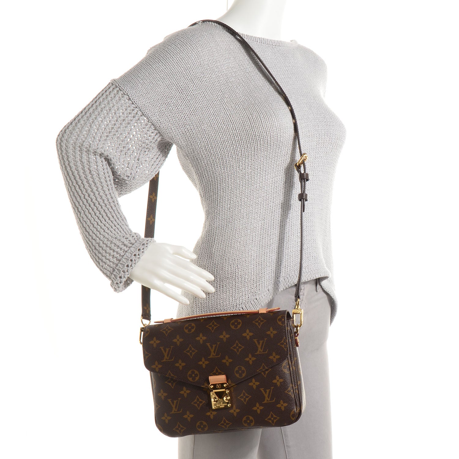 Louis Vuitton Monogram Pochette Metis 2 of 7