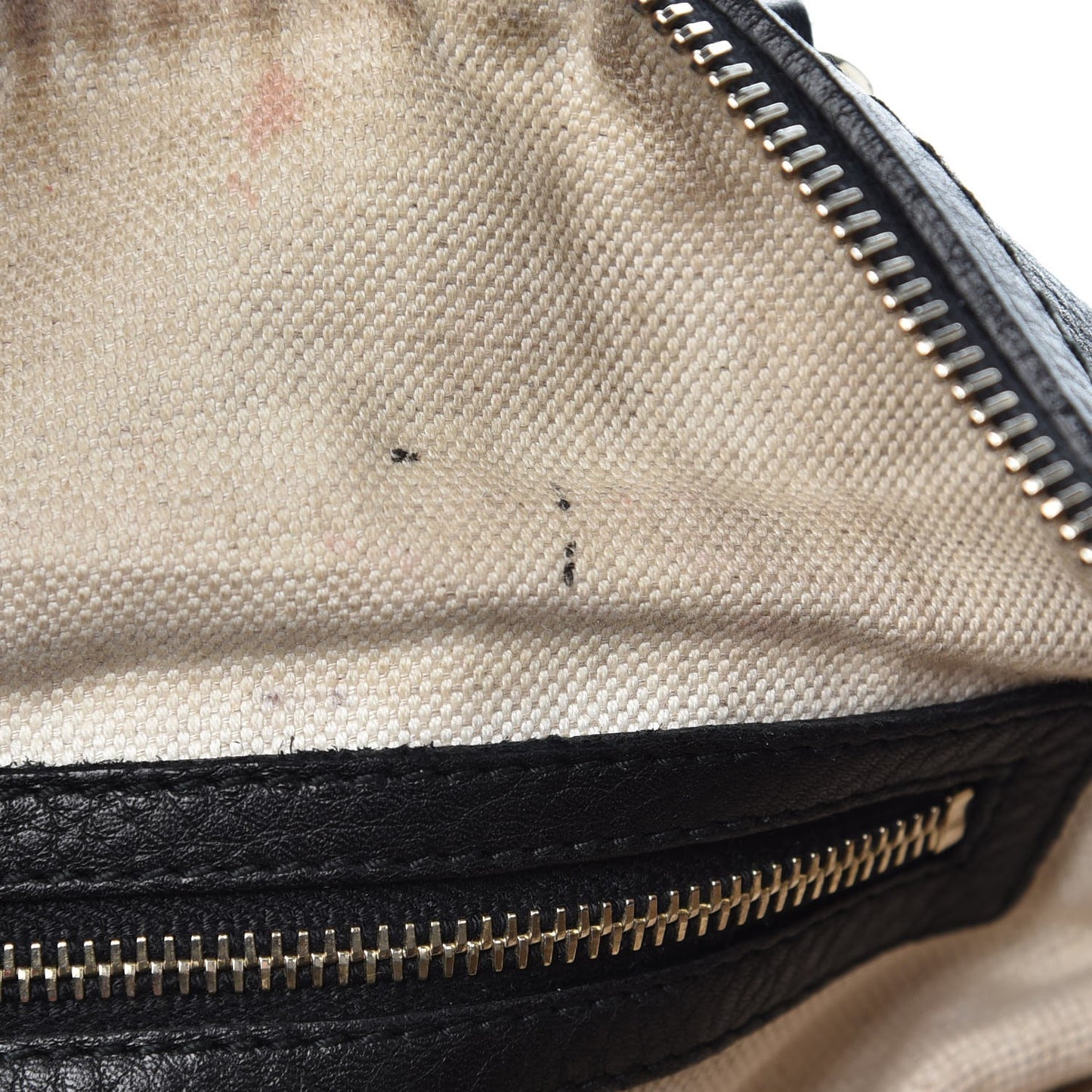 Calfskin Vintage Web Medium Boston Black