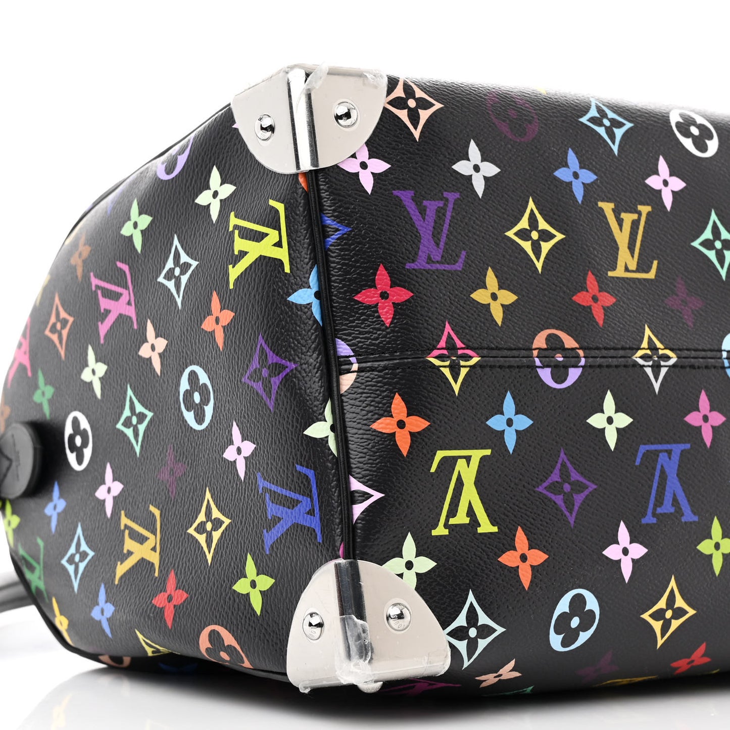 LV X TM Monogram Multicolor Speedy Soft 30 Black
