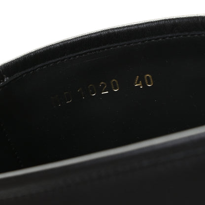 Christian Dior Calfskin Embossed Dior Quest 35mm Biker Boots 40 Black 11 of 12