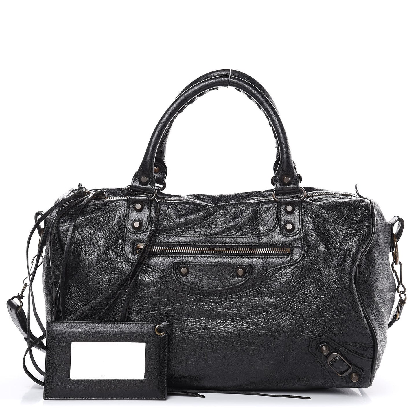 Agneau Classic Hardware Boston Black