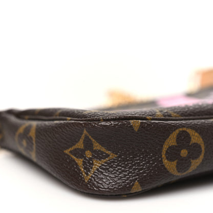 Louis Vuitton Monogram V Porto Cervo Mini Pochette Accessories Rose Ballerine 9 of 11