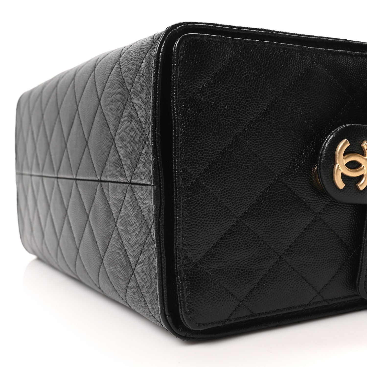 Chanel Caviar Quilted Medium Chanel 25 Handbag Black 11 of 11
