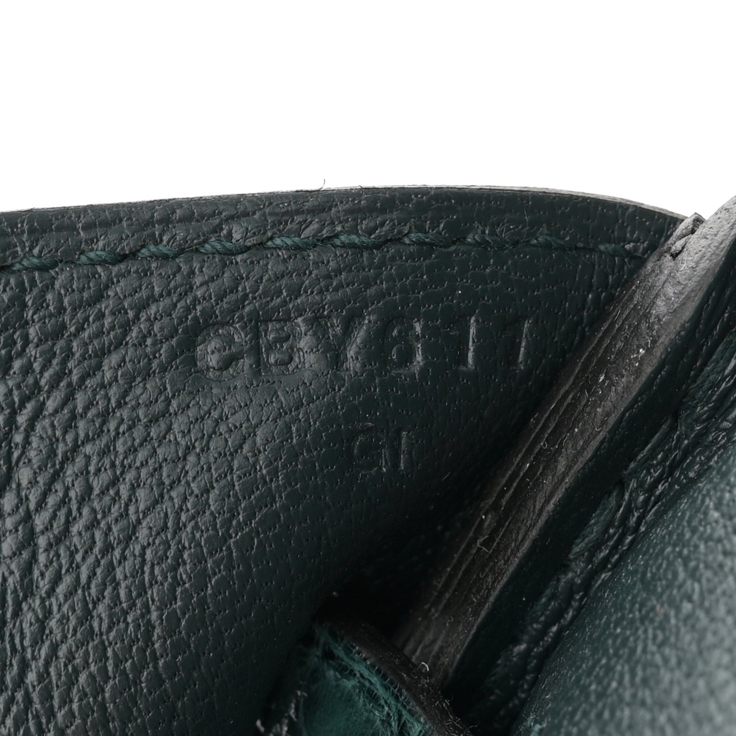 Togo Matte Alligator Birkin Touch 30 Vert Cypress