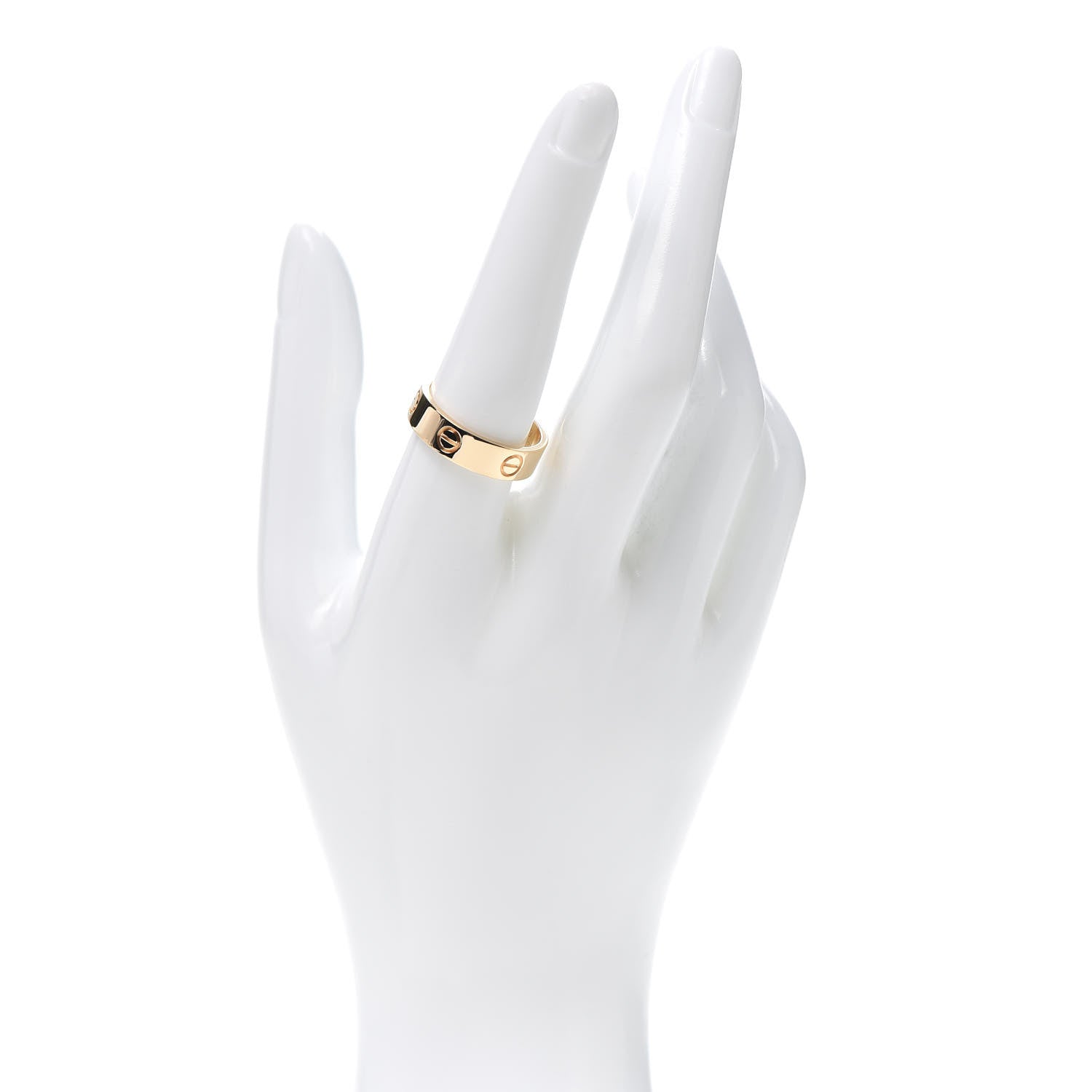 Cartier 18K Yellow Gold 5.5mm LOVE Ring 59 8.75 2 of 6
