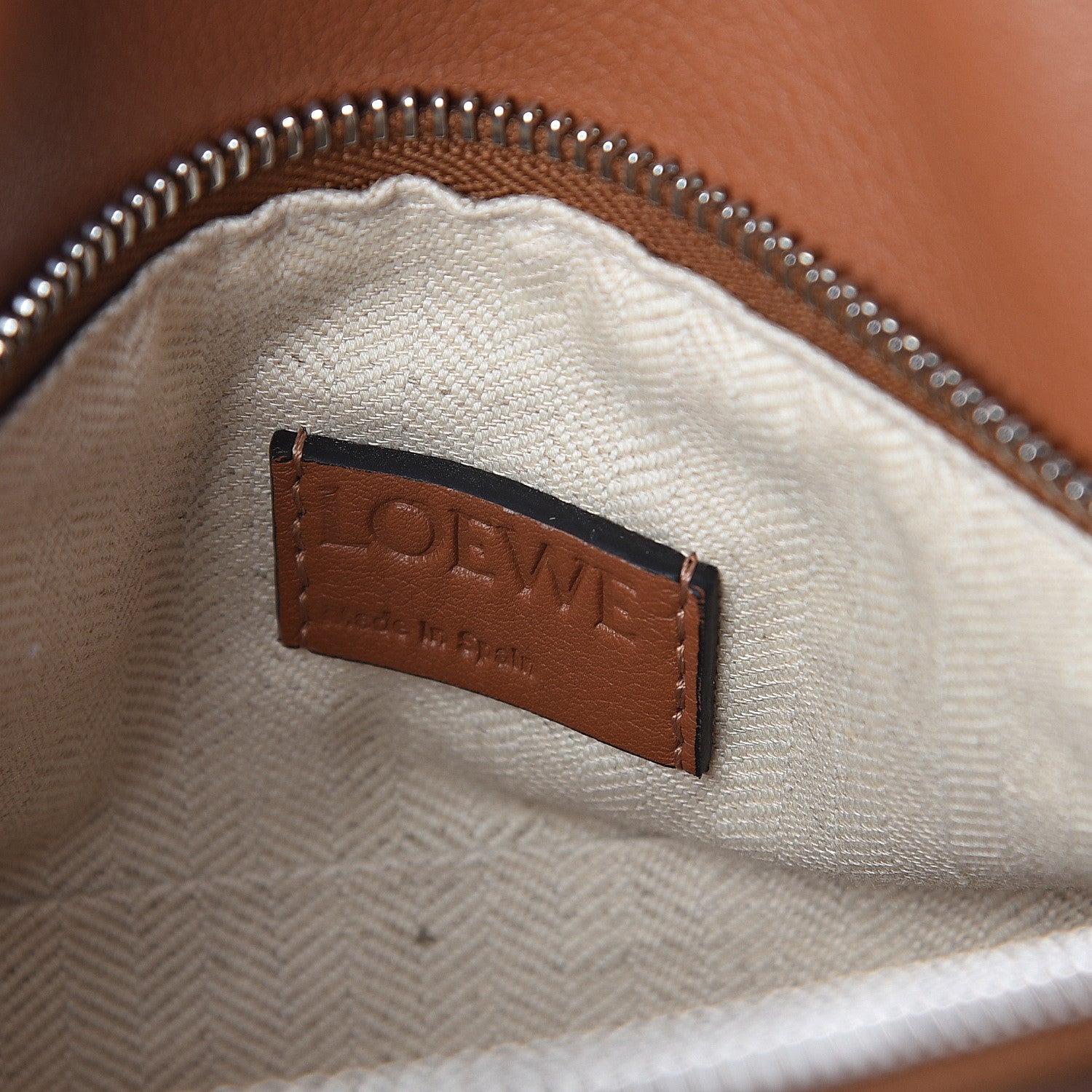 Loewe Calfskin Small Puzzle Bag Tan 5 of 8