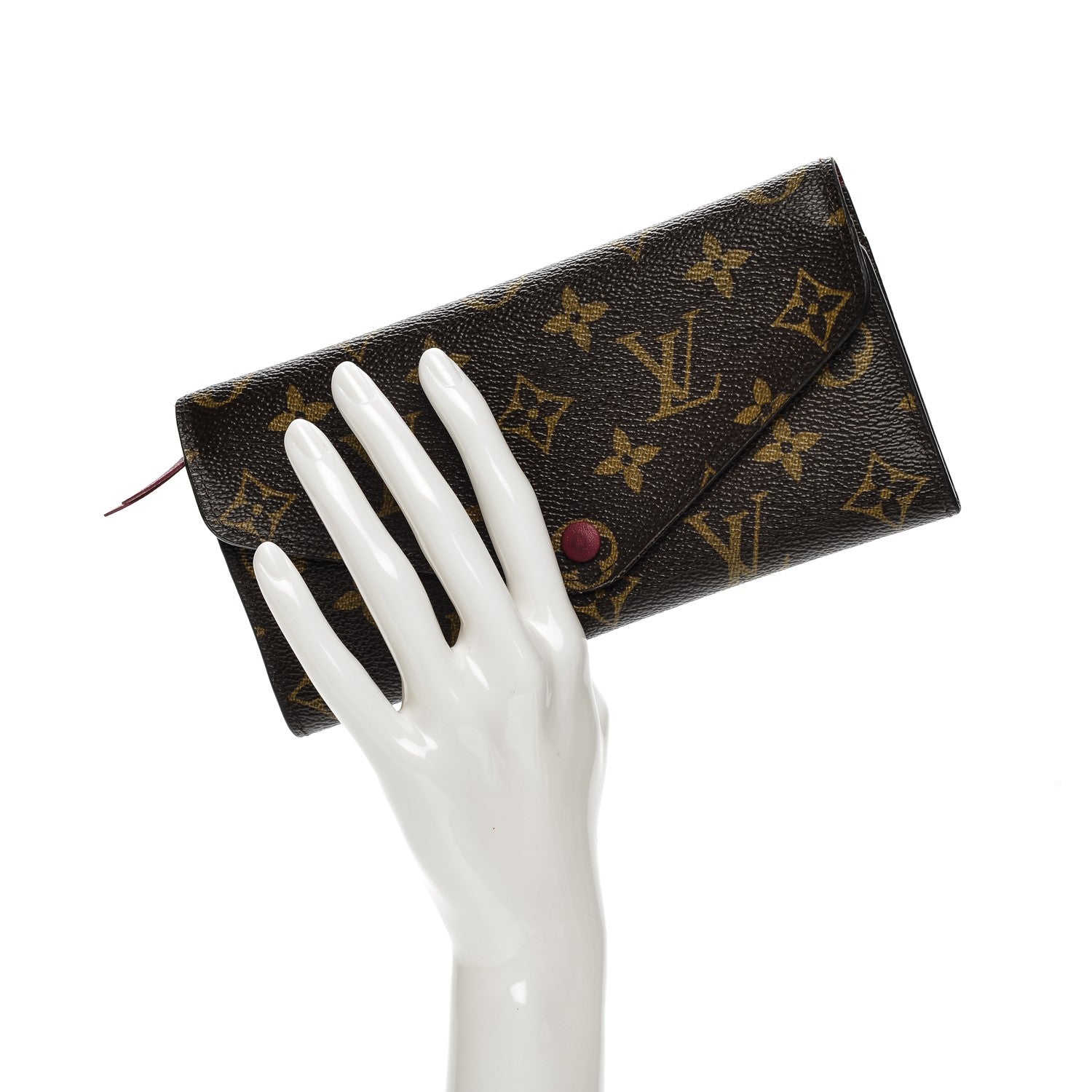 Louis Vuitton Monogram Josephine Wallet Fuchsia 2 of 8