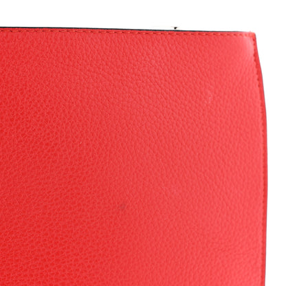 Christian Louboutin Calfskin Patent Logo Spikes East West Cabata Tote Red 20 of 20