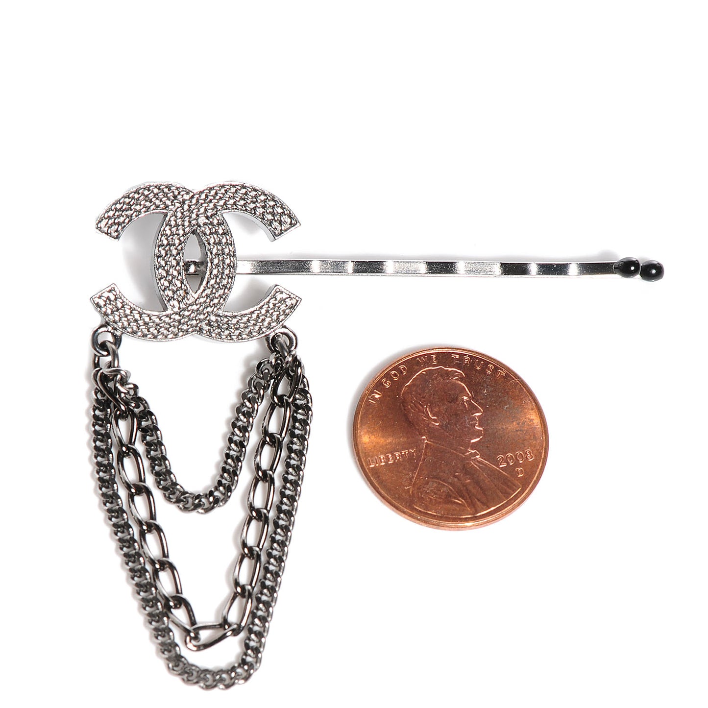 CC Triple Chain Hair Clip