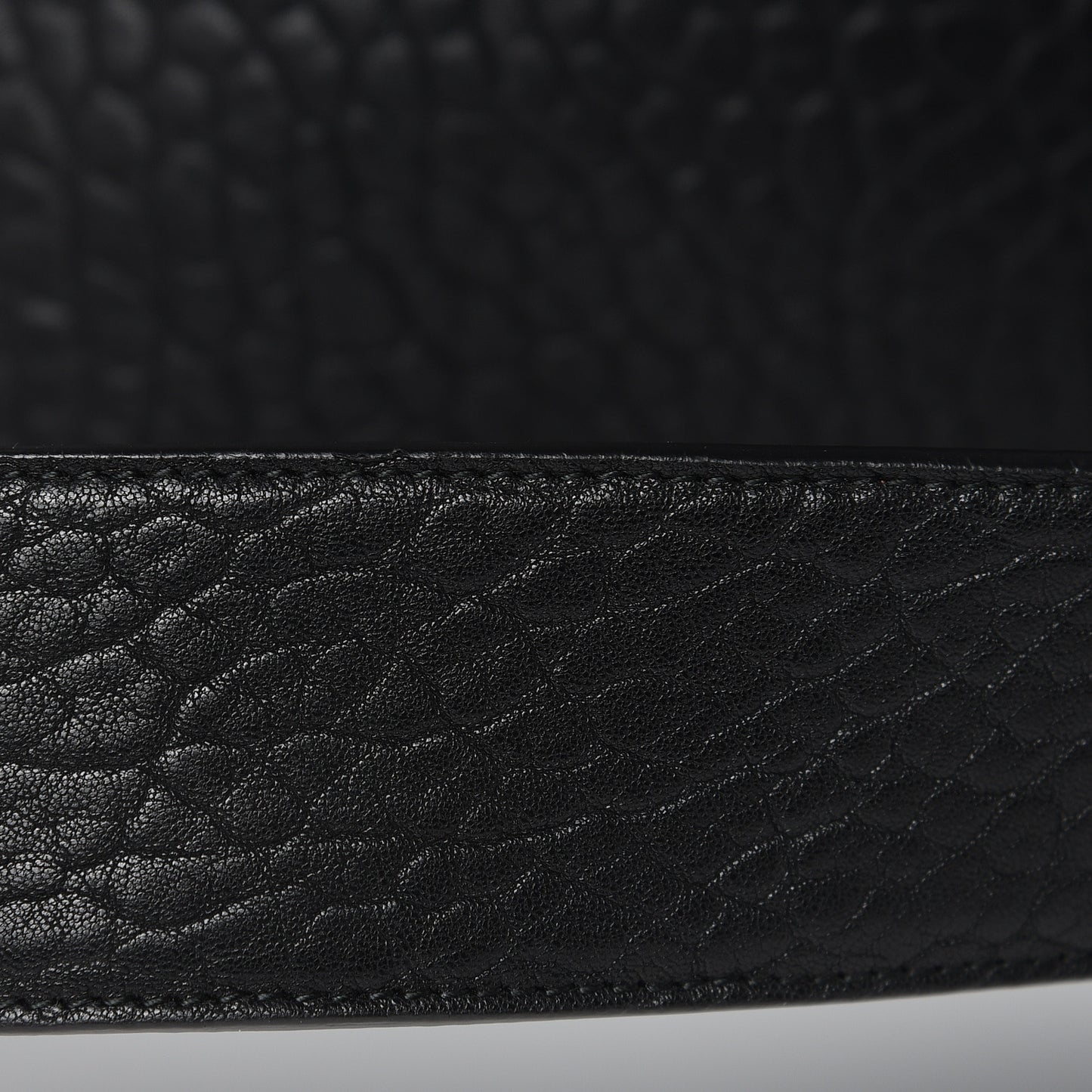 Canyon Grained Lambskin Large Lady Dior Black