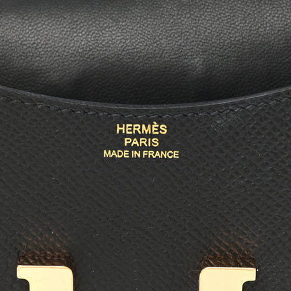 Hermes Epsom Constance Slim Wallet Black 7 of 7