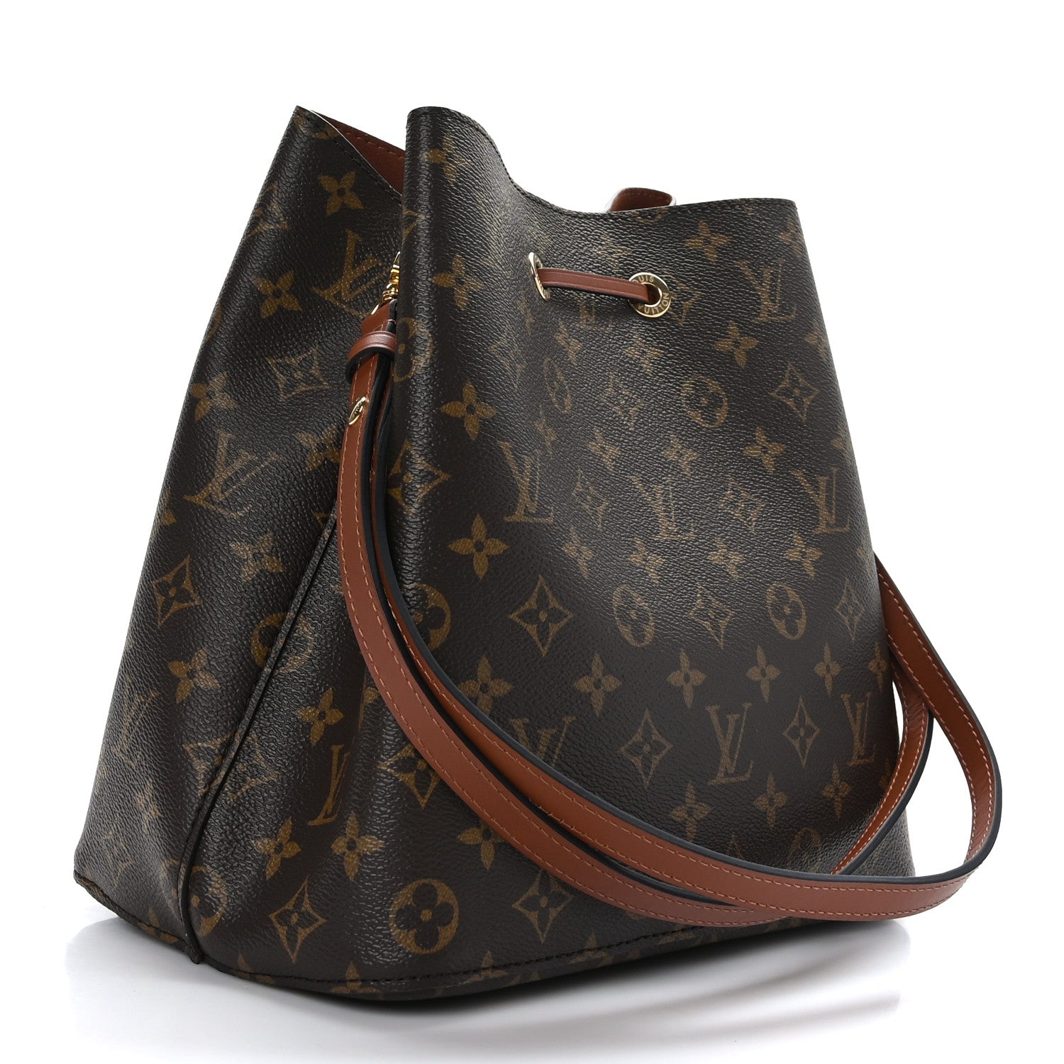 Louis Vuitton Monogram Neonoe MM Caramel 3 of 10