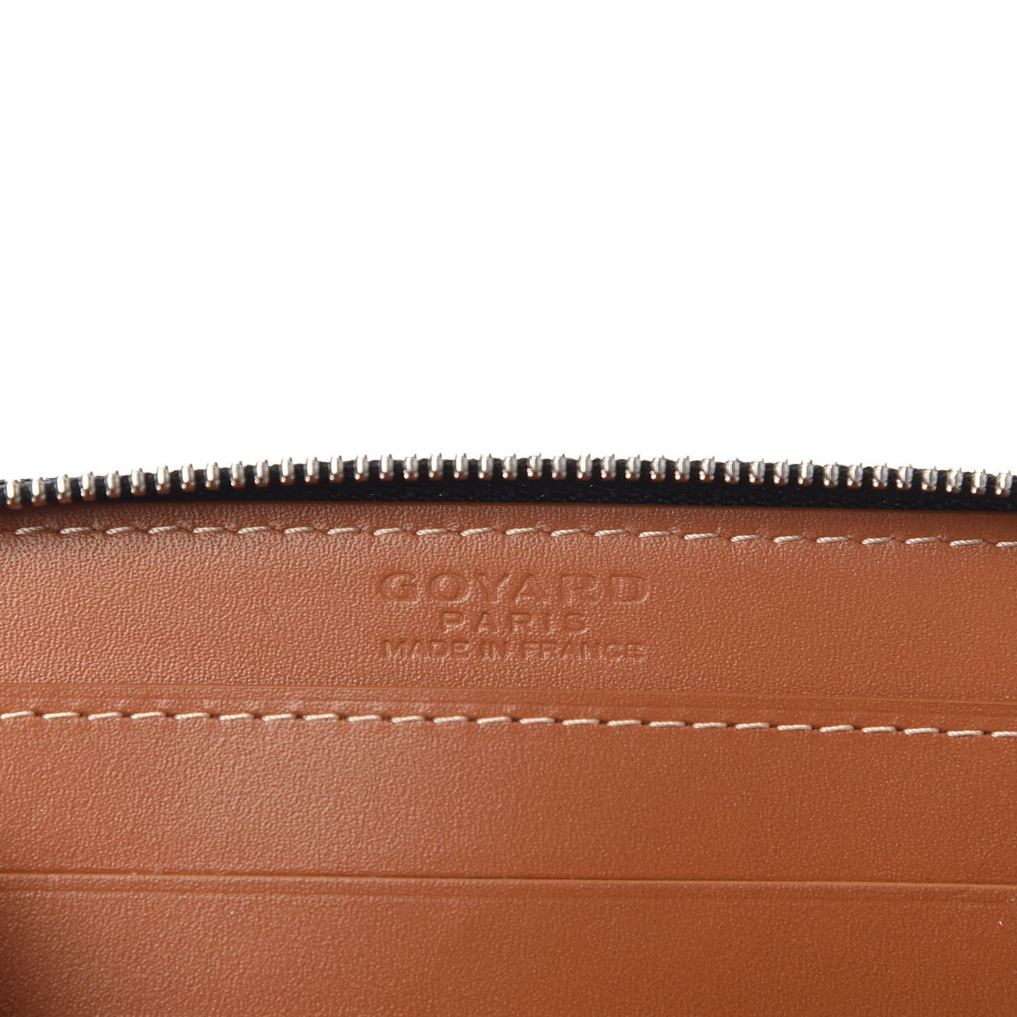 Goyardine Matignon PM Wallet Black Gold