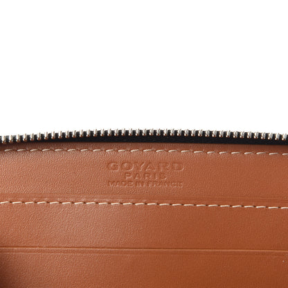 Goyard Goyardine Matignon PM Wallet Black Gold 6 of 6