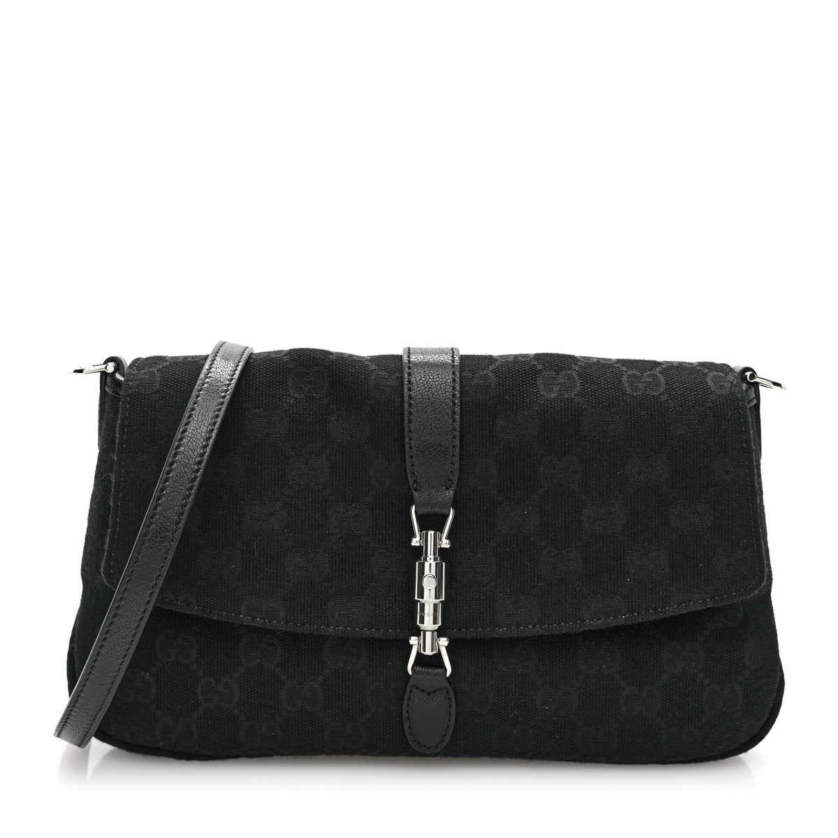 Monogram Medium Aperitivo Shoulder Bag  Black