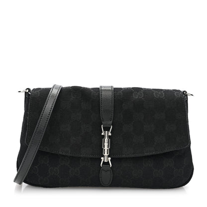 Gucci Monogram Medium Aperitivo Shoulder Bag  Black 1 of 9