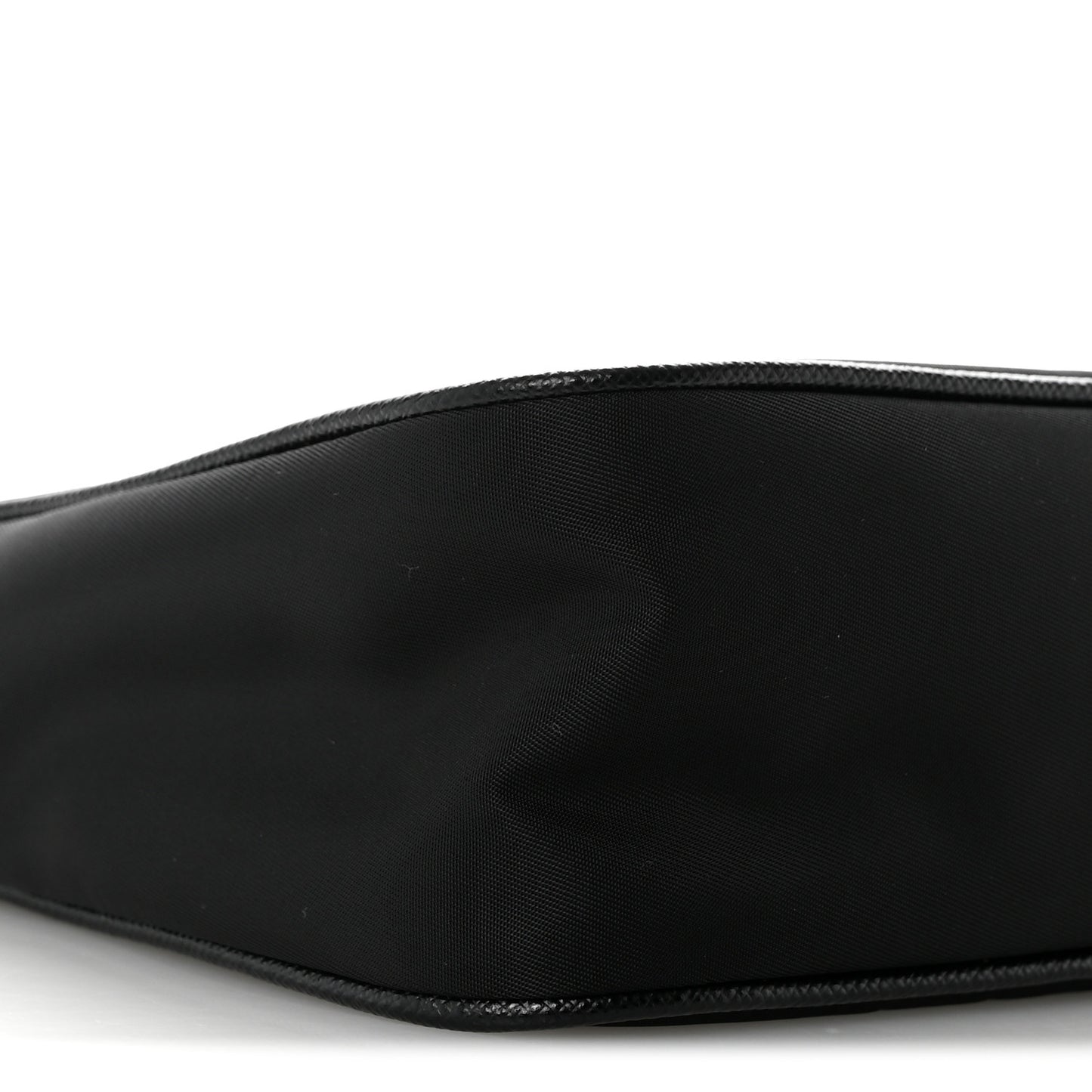 Tessuto Nylon Saffiano Mini Re-Edition 2005 Bag Black