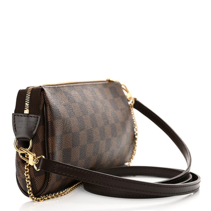 Louis Vuitton Damier Ebene Eva Clutch 3 of 11