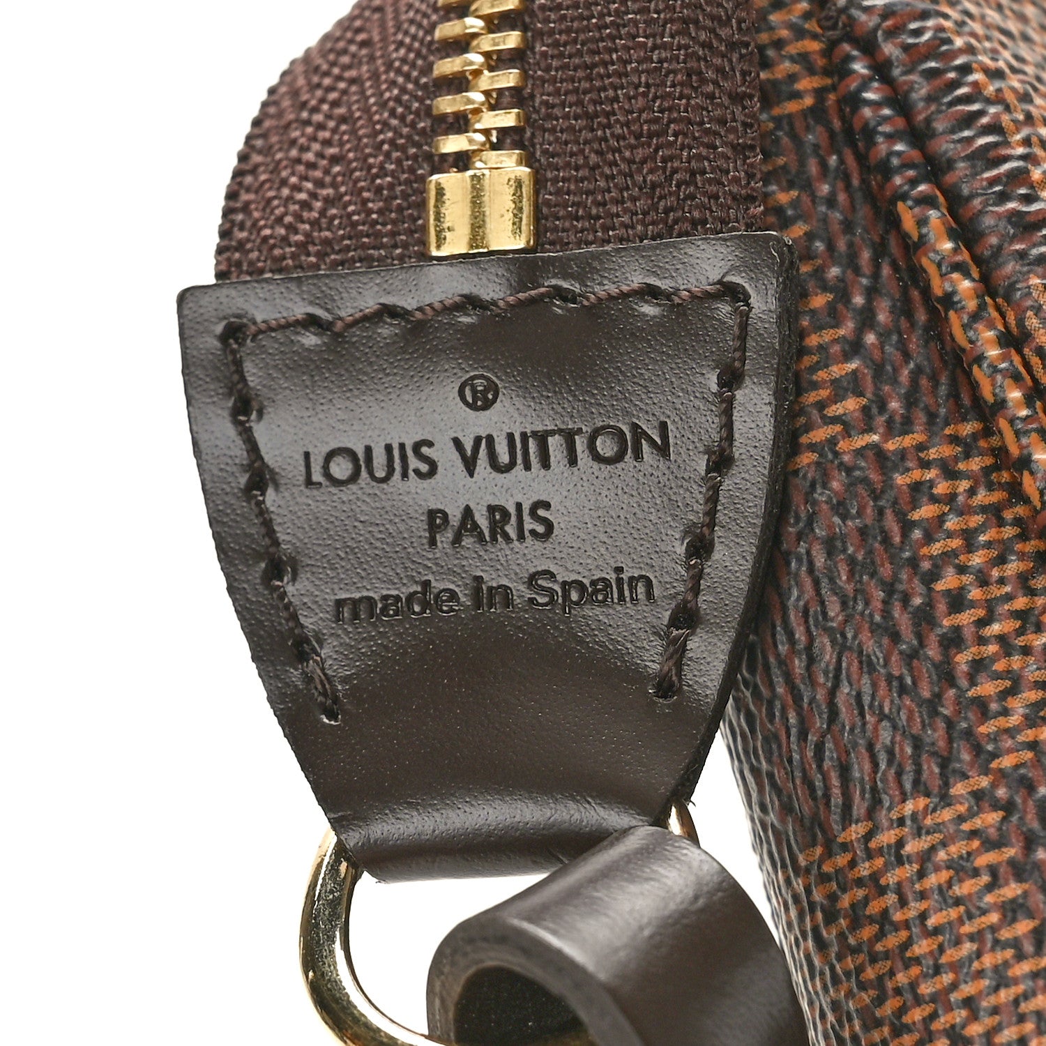 Louis Vuitton Damier Ebene Pochette Accessories NM 6 of 10