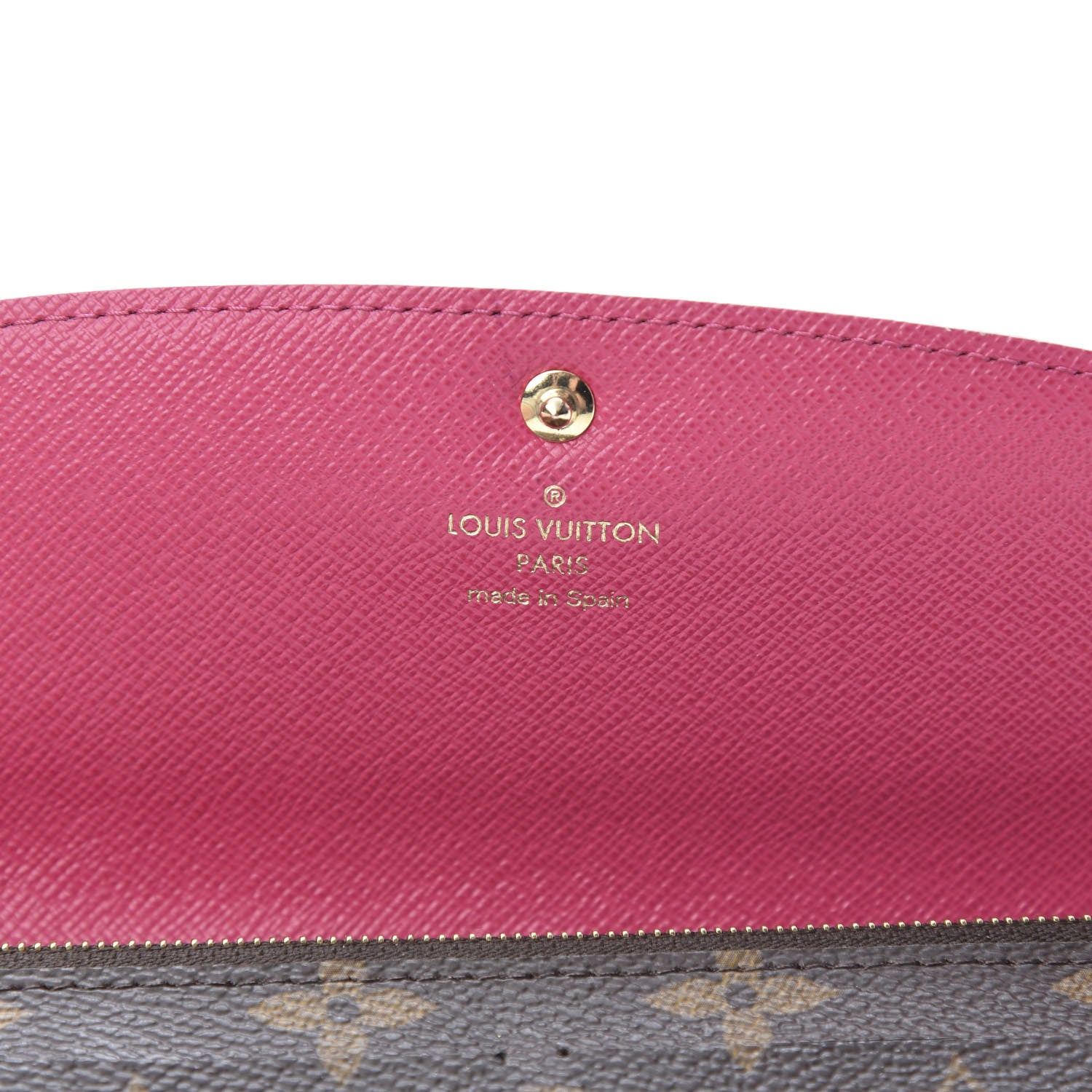 Louis Vuitton Monogram Bloom Flower Emilie Wallet 6 of 11