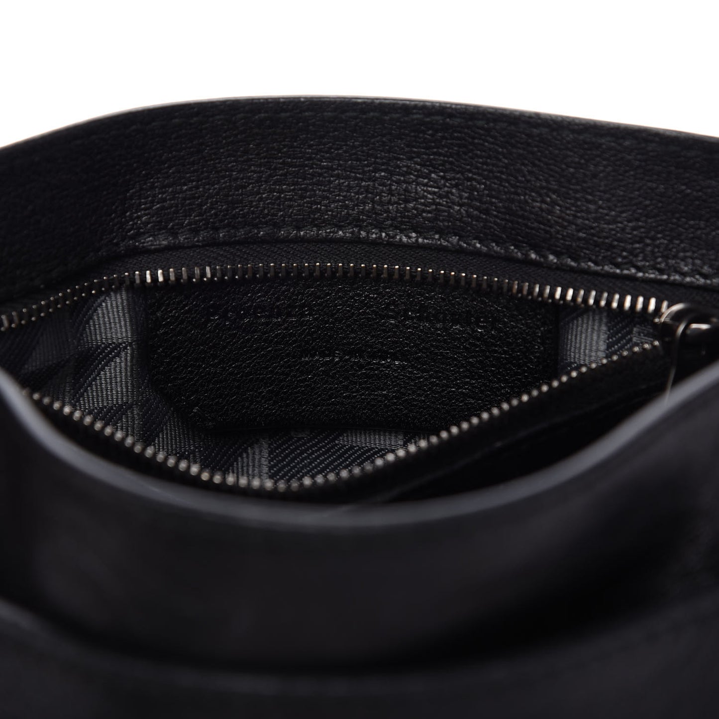 Lambskin PS1 Mini Pouch Messenger Black