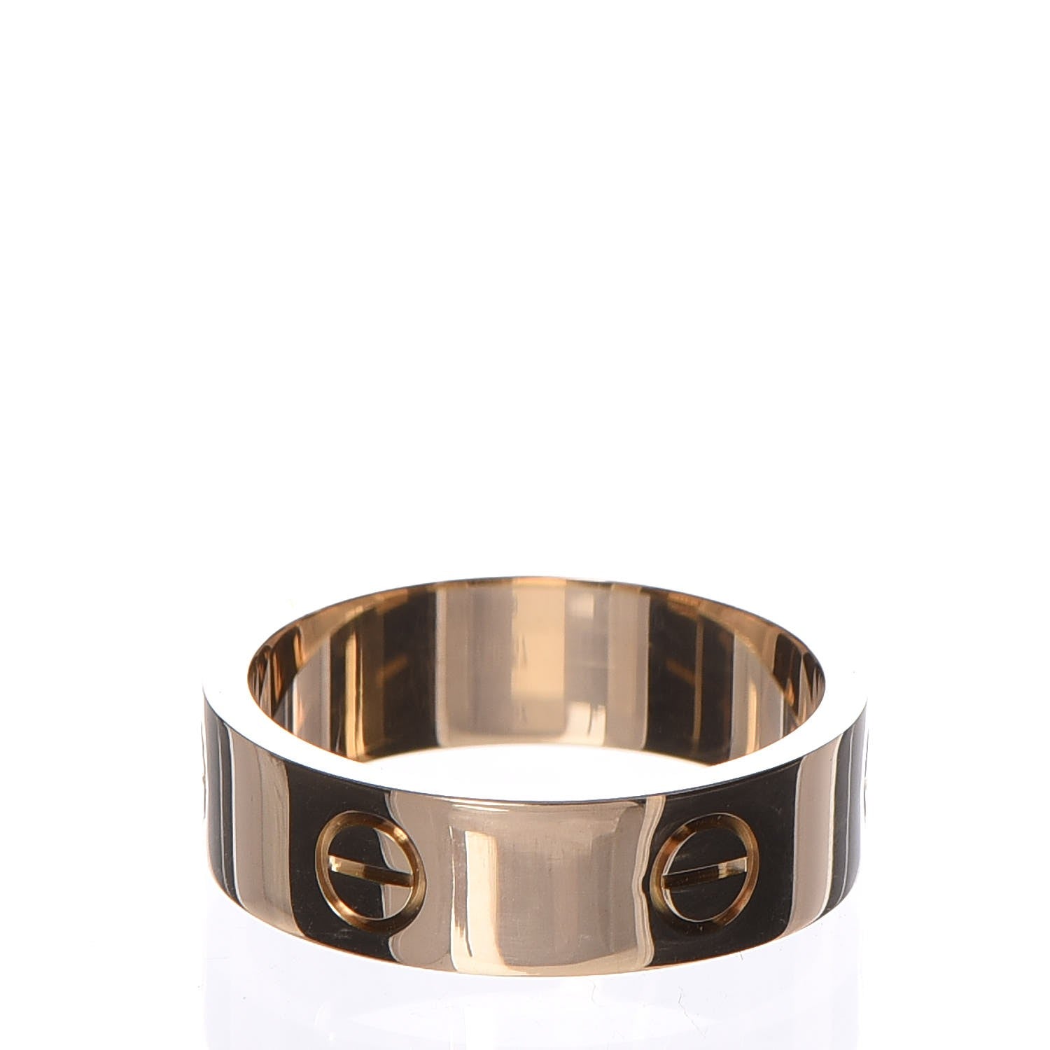 Cartier 18K Yellow Gold 6mm LOVE Ring 57 8 4 of 4